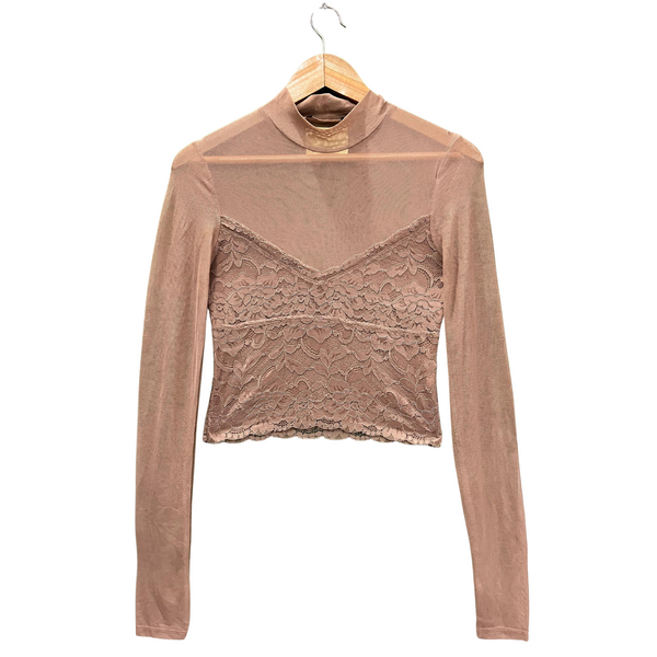 PINK LONG SLEEVE TOP