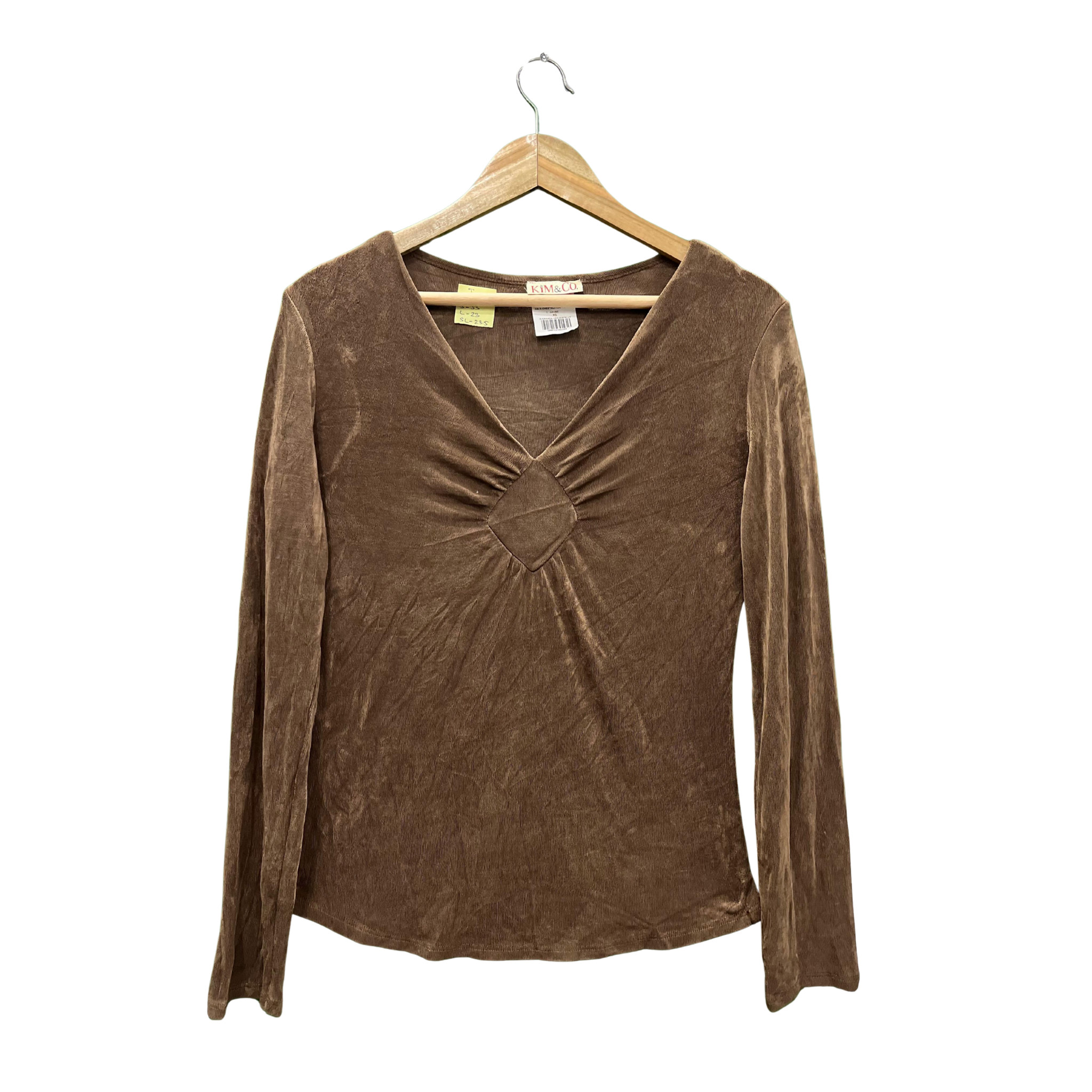 KIM & CO LONG SLEEVE TOP