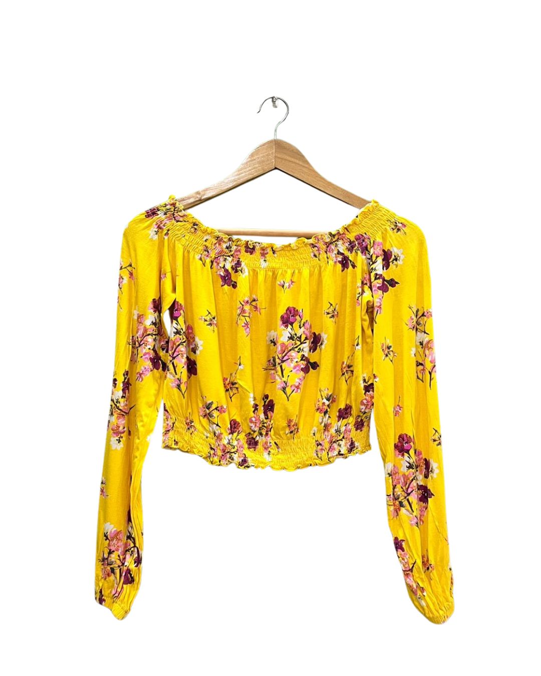 Vibrant Floral Crop Top