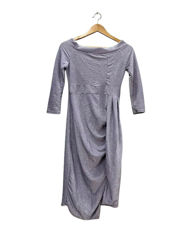 SILVER GLITTERY DRESS