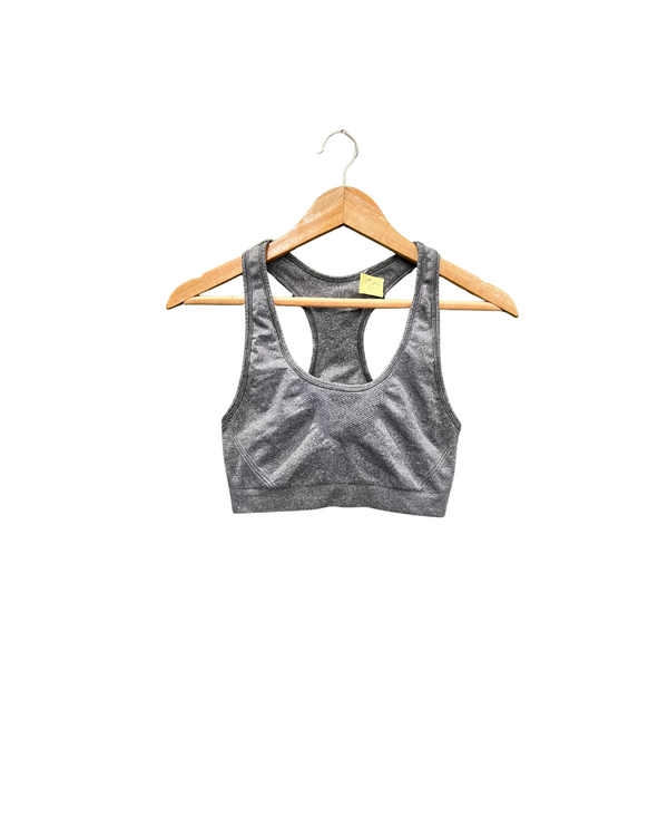 H&M GRAY SPORTS TOP