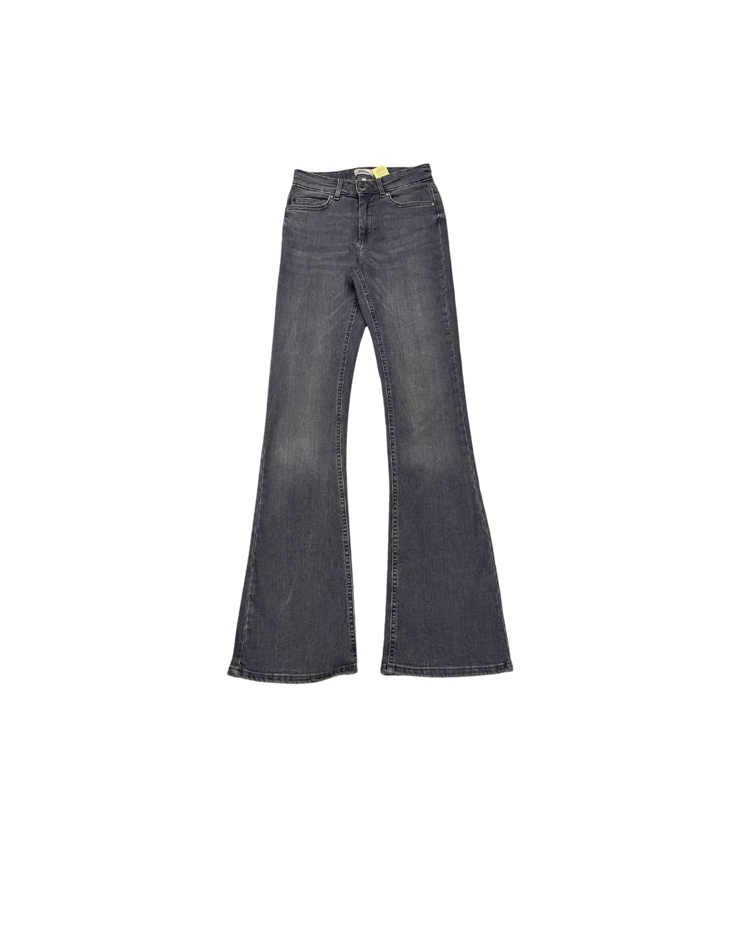GRAY FLARE JEANS