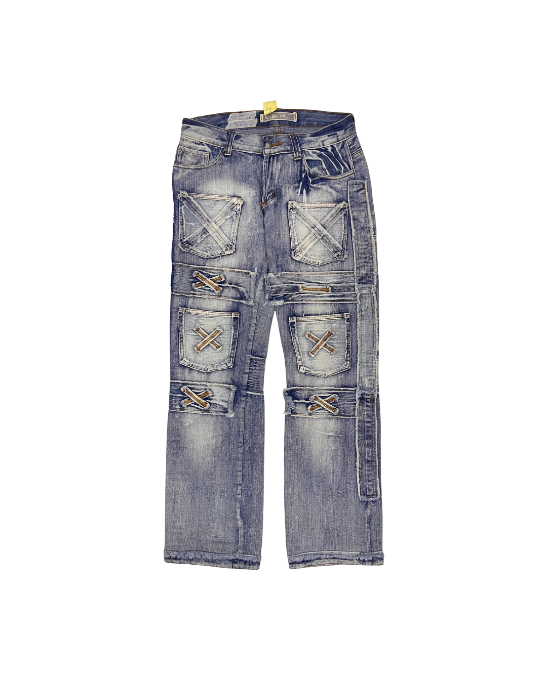 JEANS WITH PATCHES