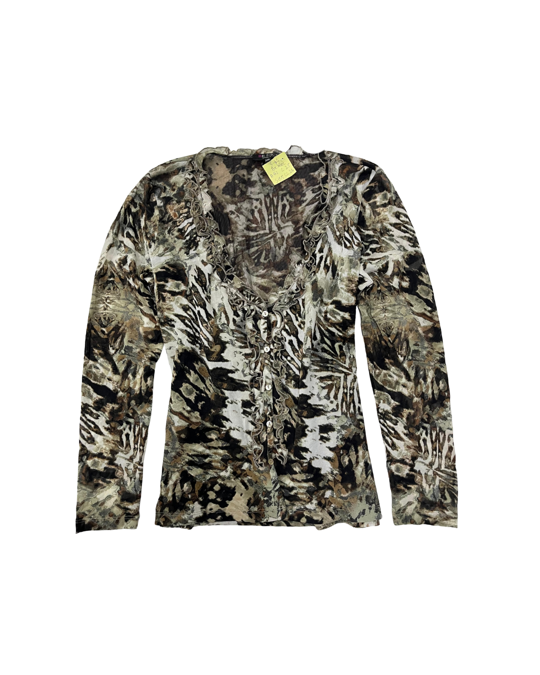 CAMOUFLAGE PATTERNED TOP