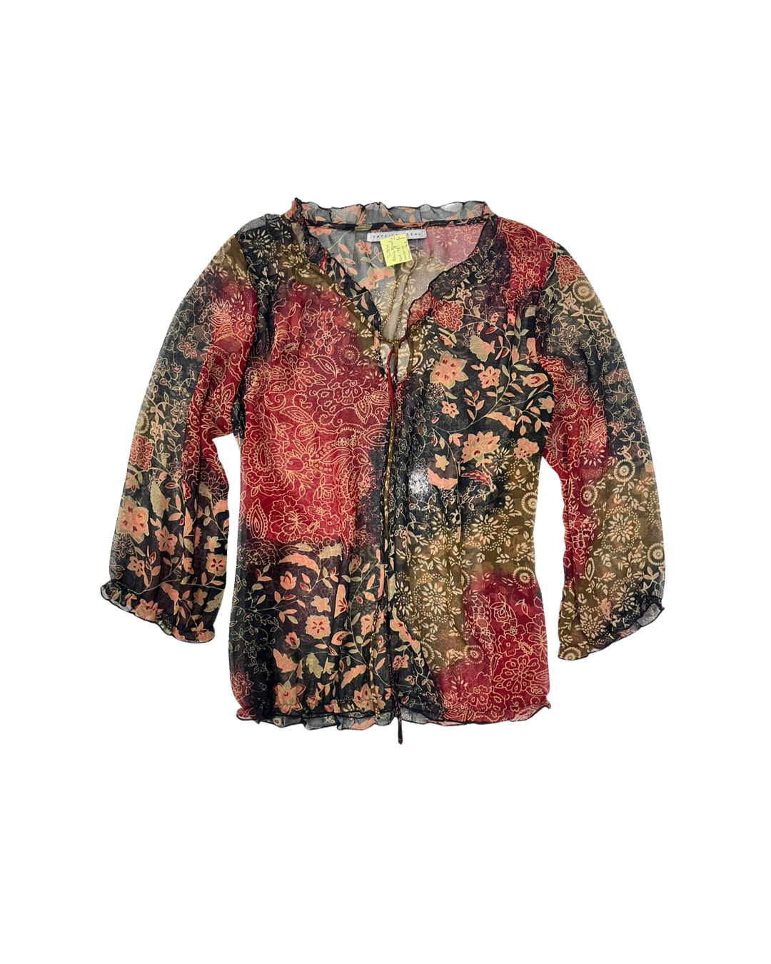 MULTICOLOR PATTERNED TOP