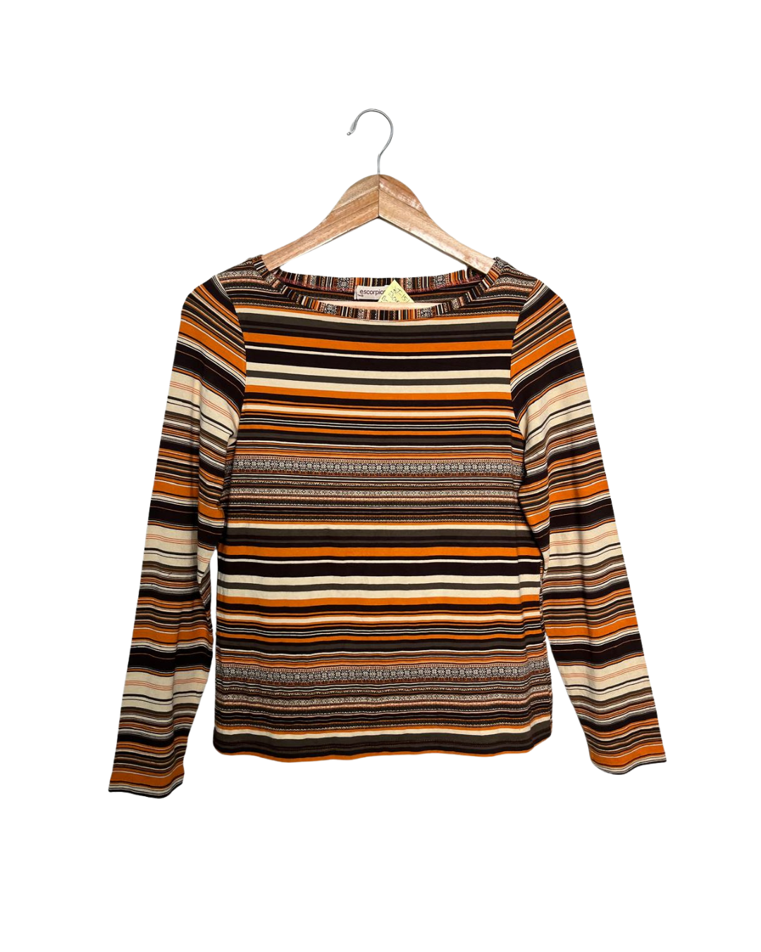 COLORFUL STRIPED TOP