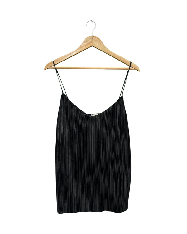 PLEATED CAMI TOP