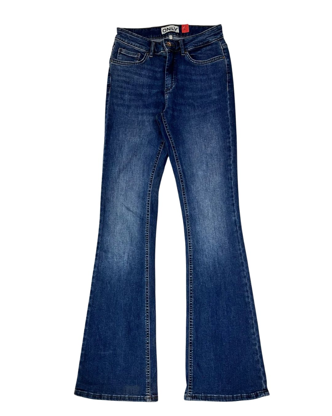 Blue Flared Jeans
