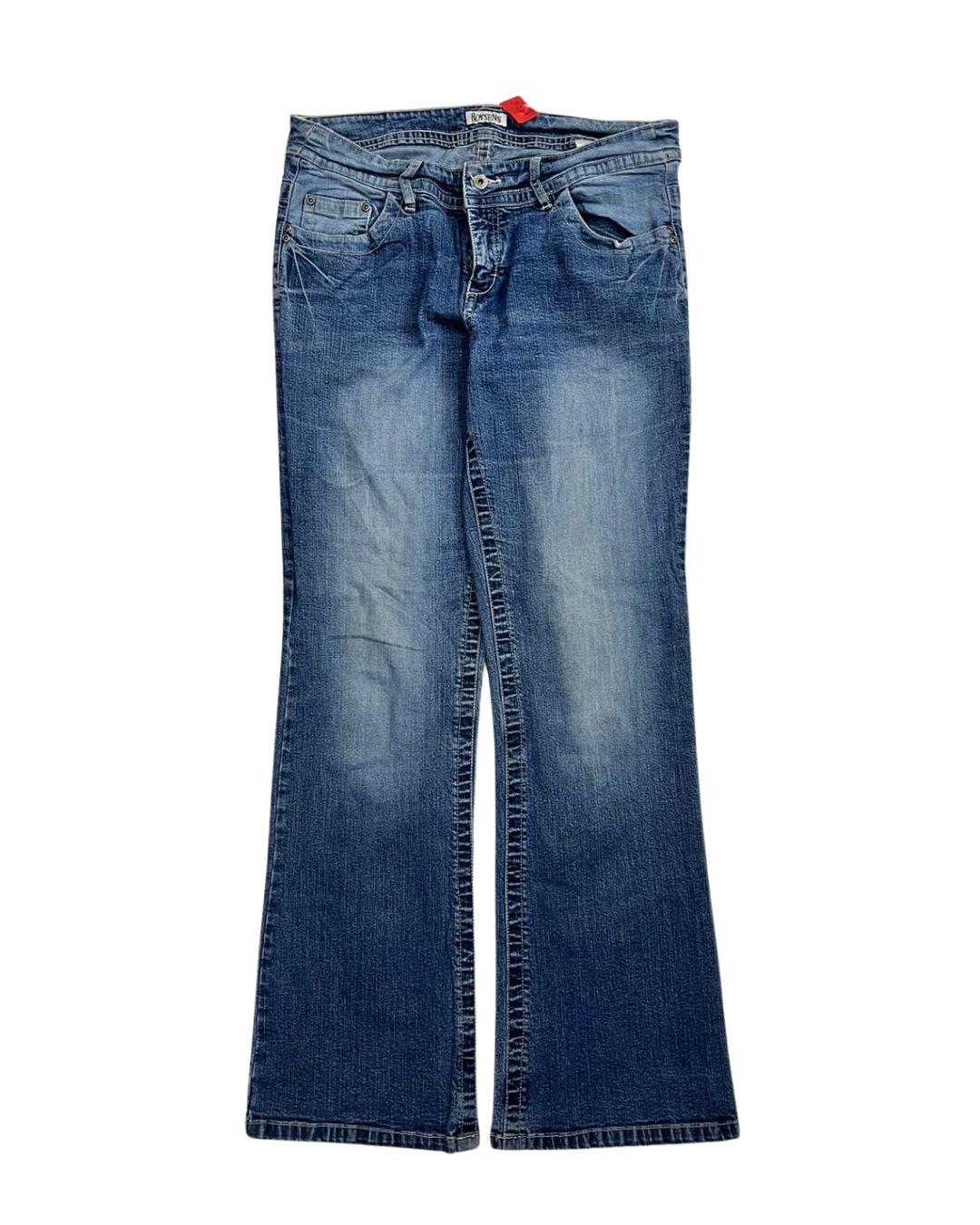FLARED BLUE JEANS