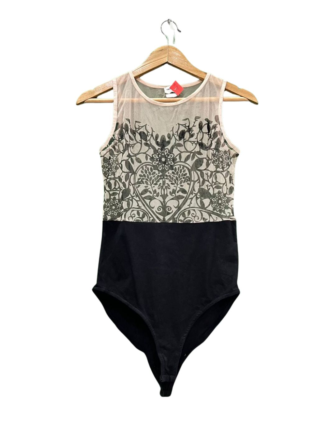 SHEER SLEEVELESS BODYCON