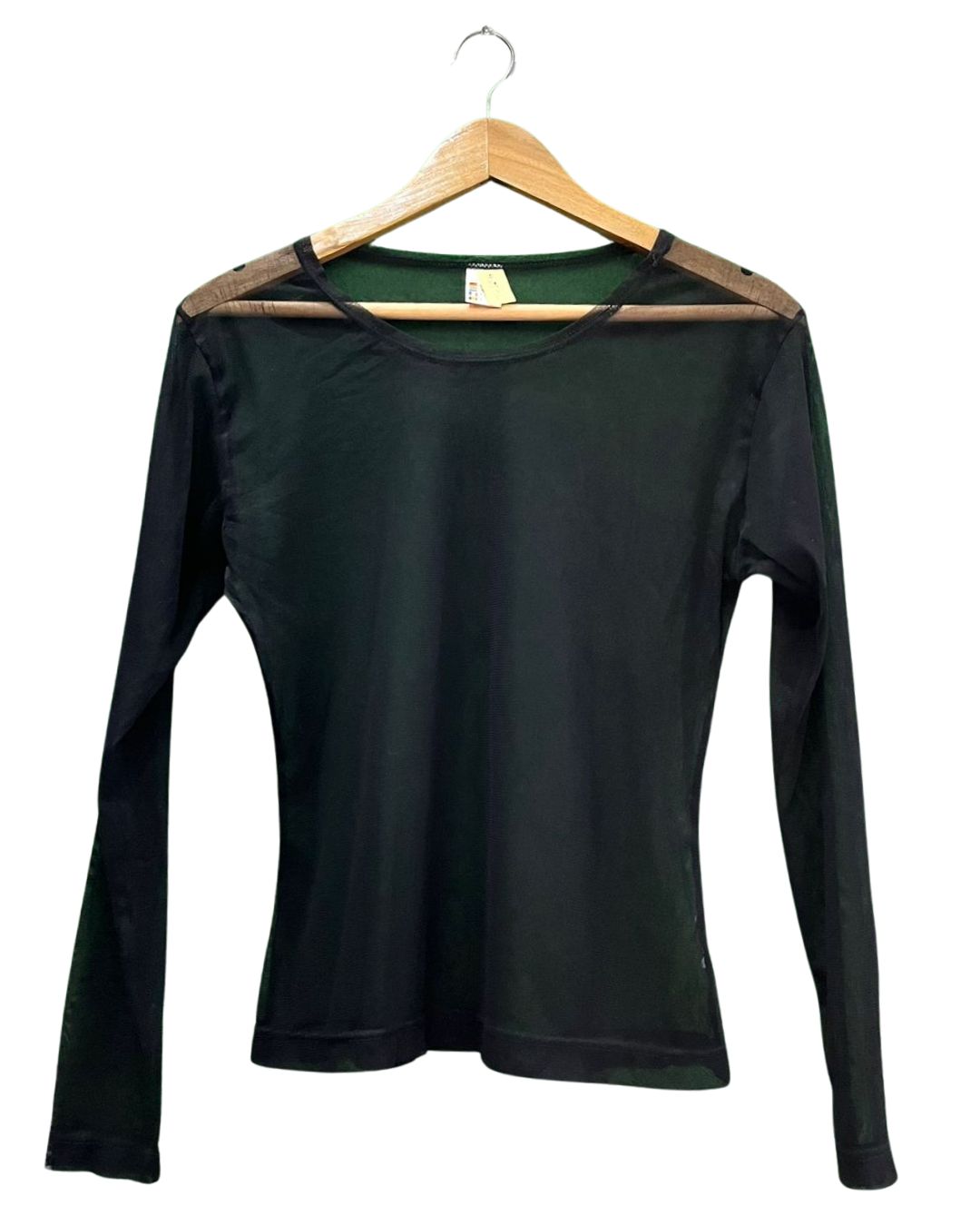 Basic Black Long Sleeve Top