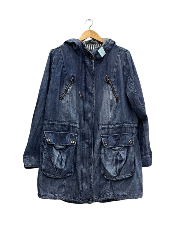DENIM LONG COAT