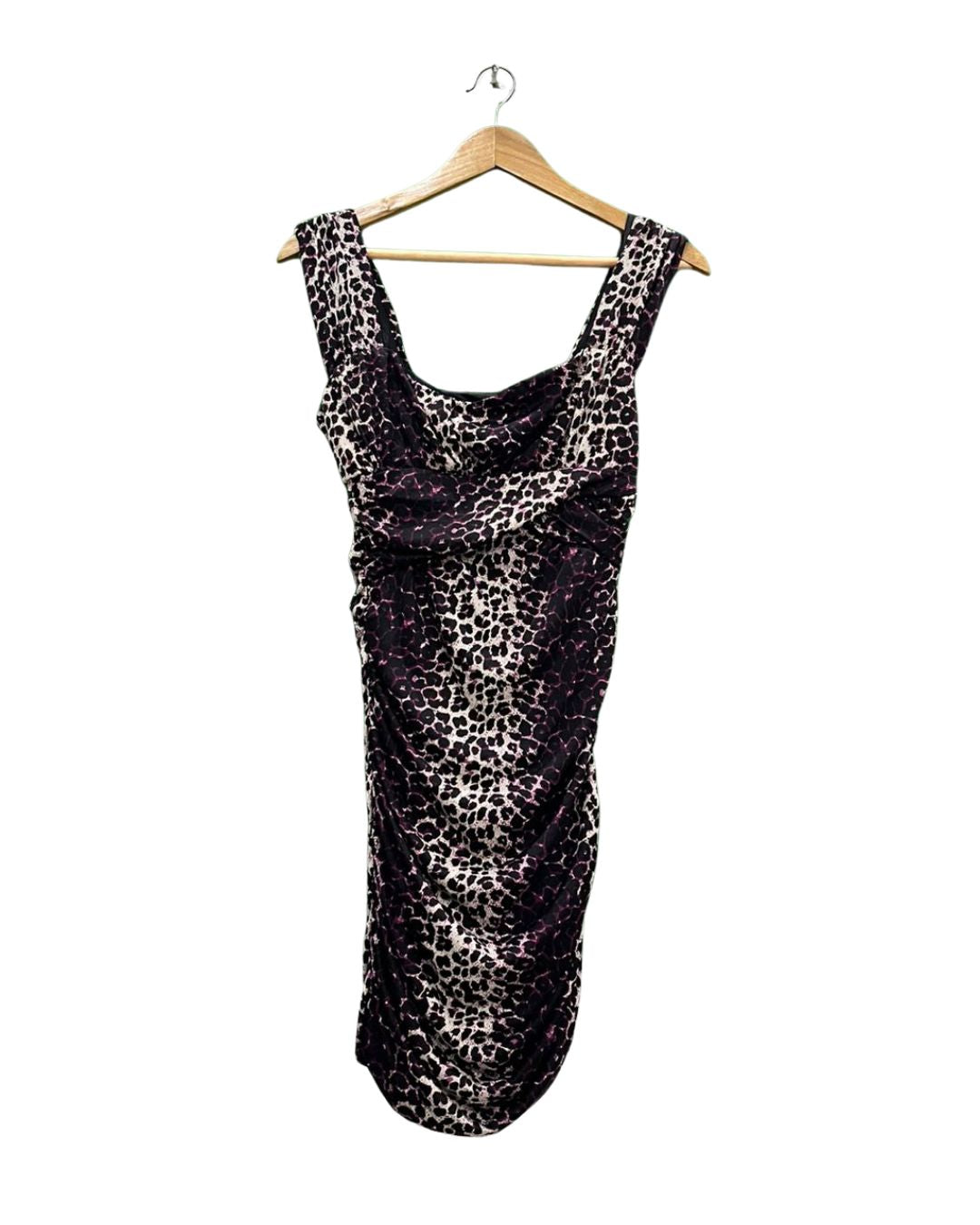 CHEETA PRINT SHORT DRESS