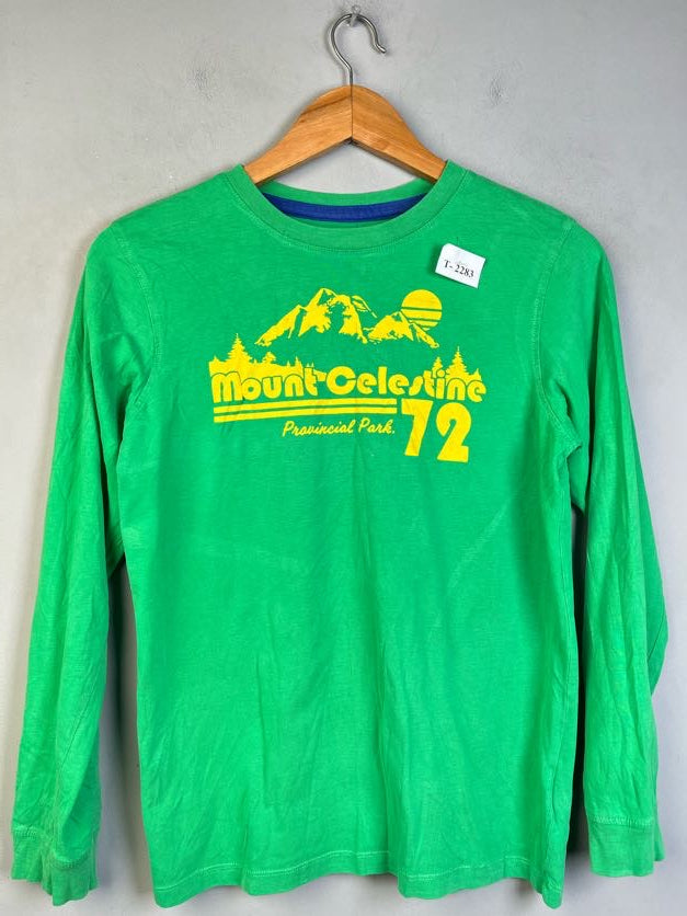 H&M GREEN LONG SLEEVE T-SHIRT - Thrifty Threads