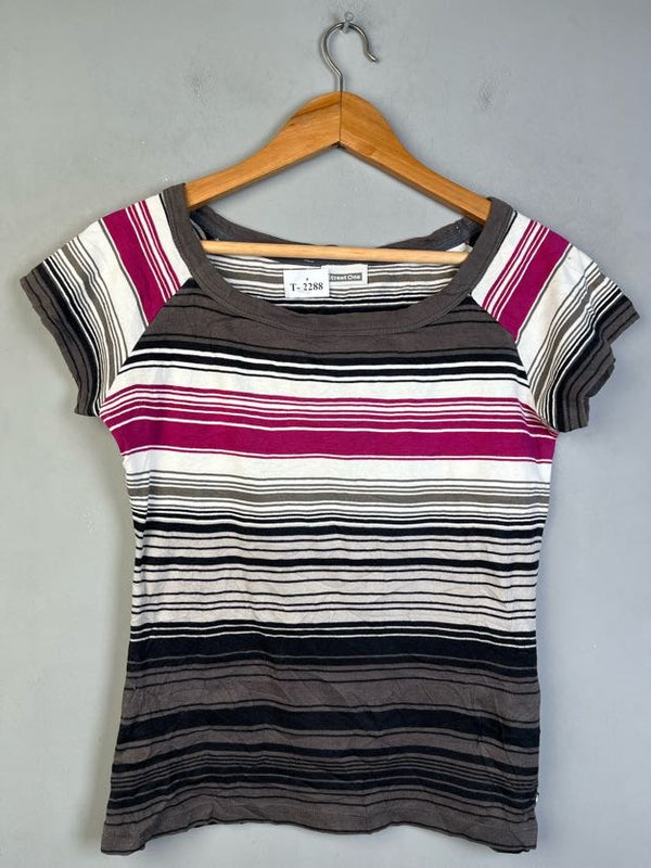 STRIPED T-SHIRT - Thrifty Threads