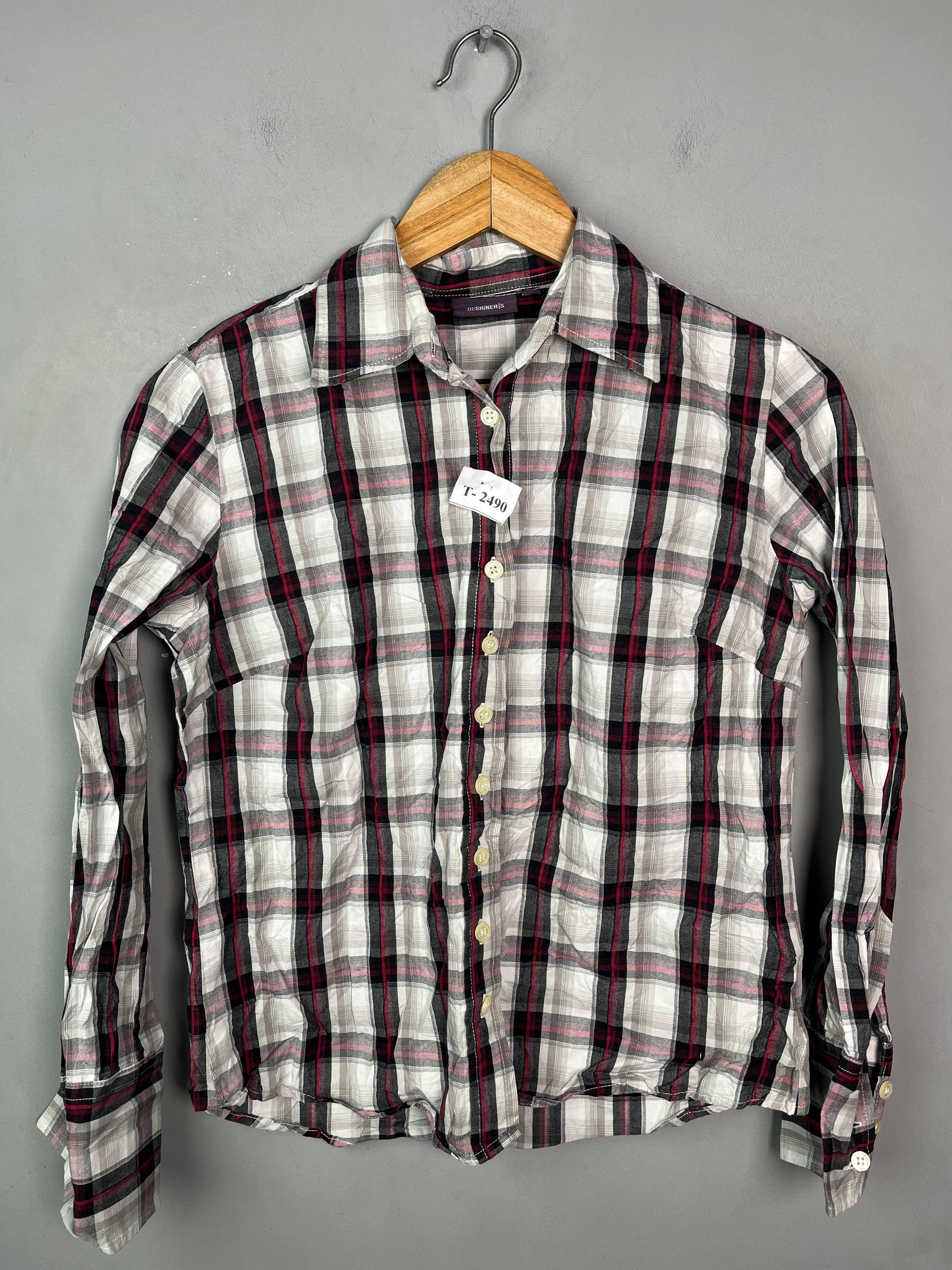 CLASSIC CHECKERED BUTTON-DOWN SHIRT - Thrifty Threads