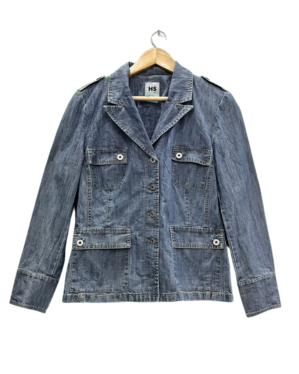 BLUE DENIM COAT