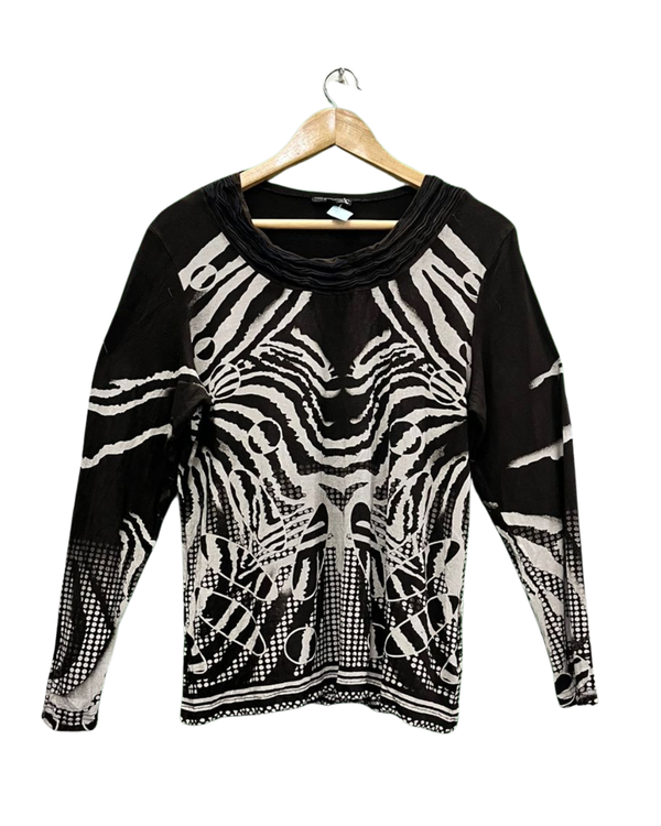 ZEBRA PRINT TOP