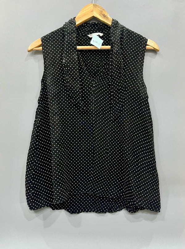 H&M Polka Dot Sleeveless Top