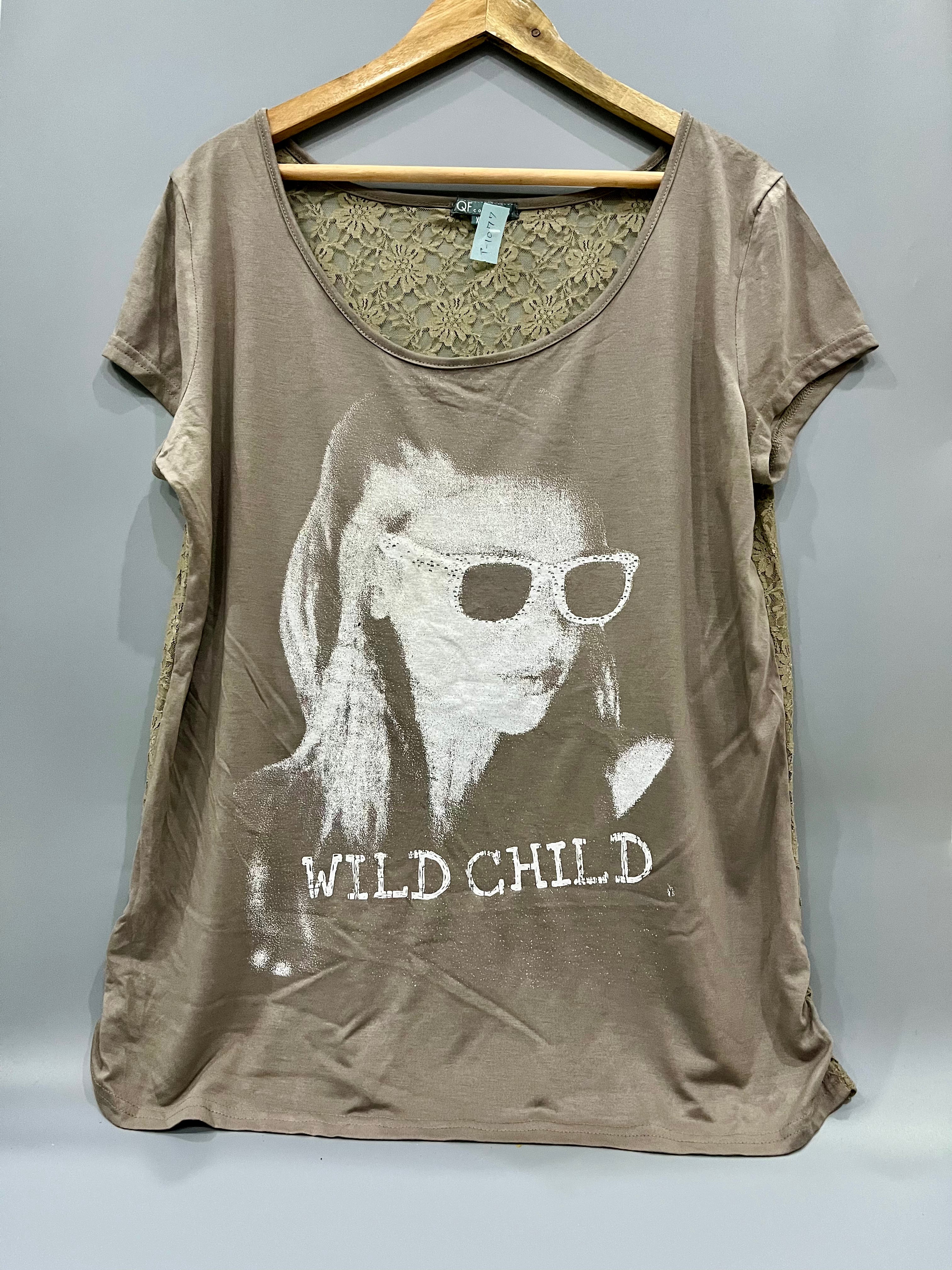 Boho-Chic "Wild Child" T-Shirt