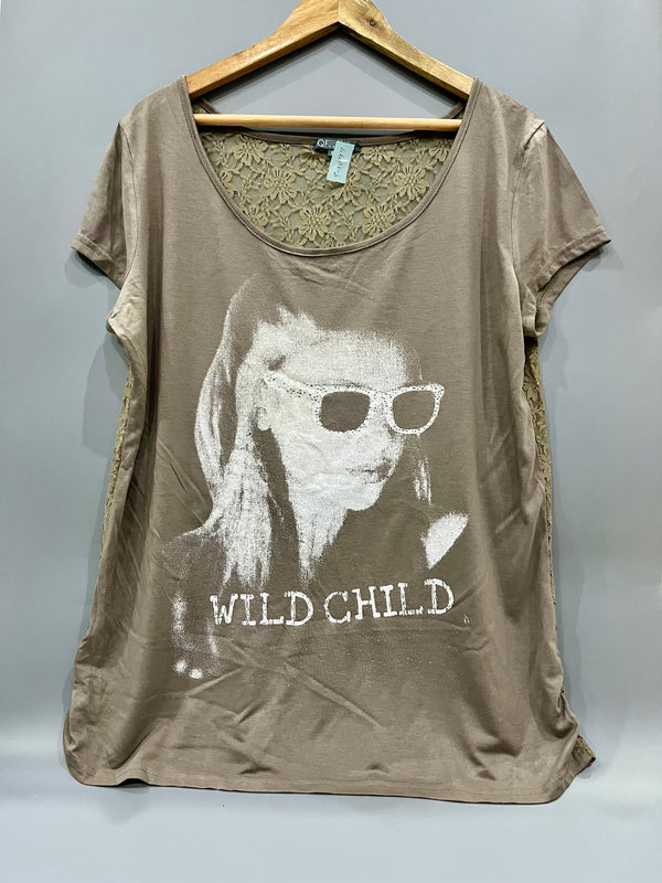 Boho-Chic "Wild Child" T-Shirt