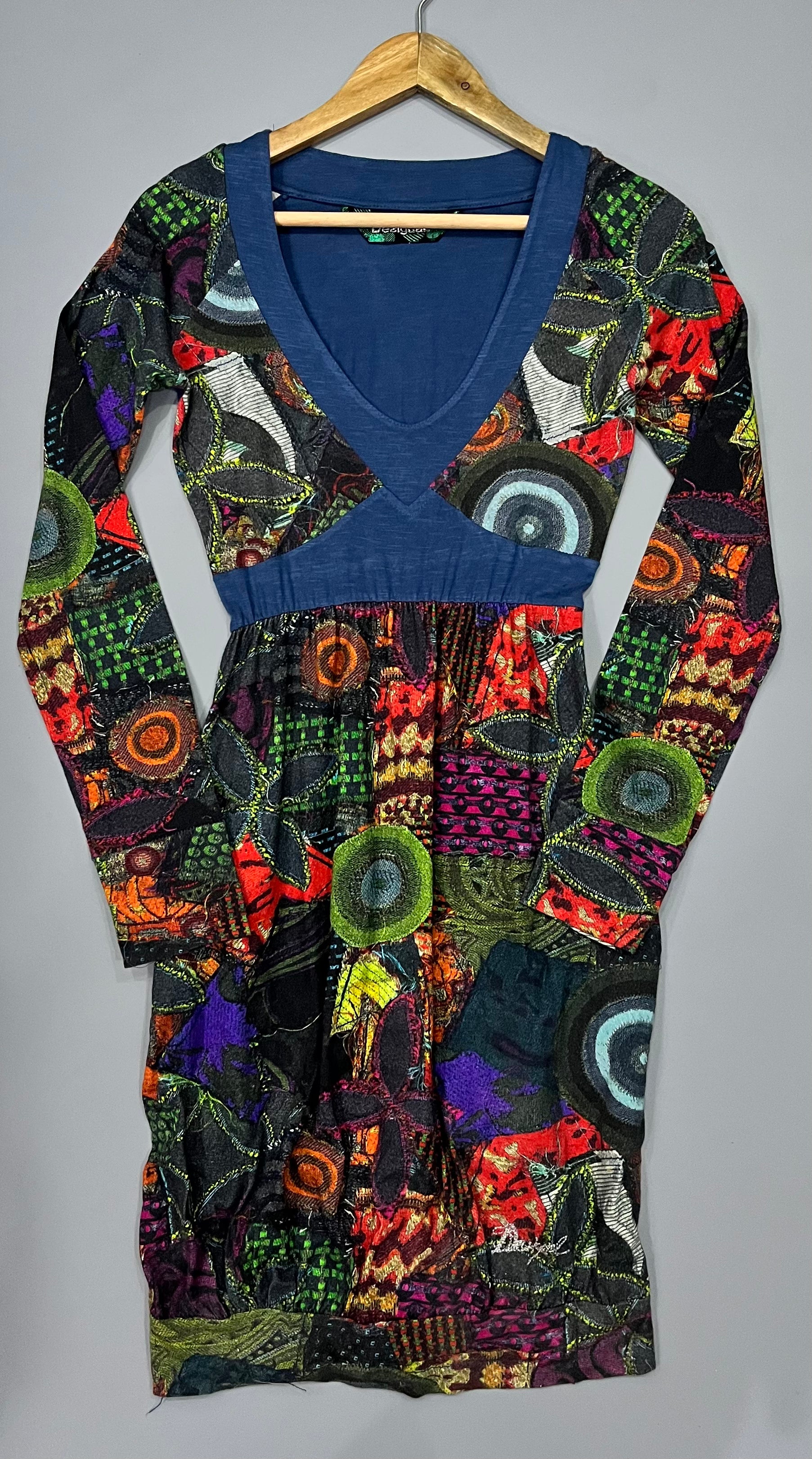 PRINTED FULL SLEEVE DRESS