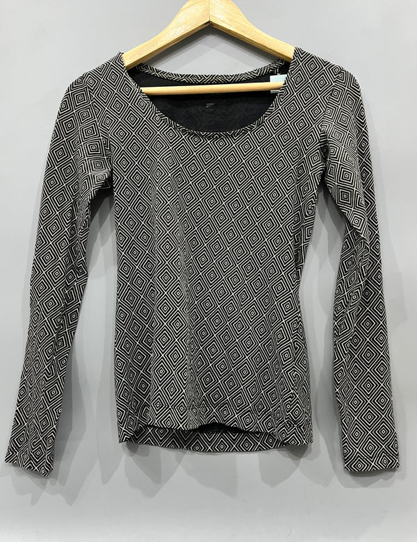 GEOMETRICAL PRINT TOP