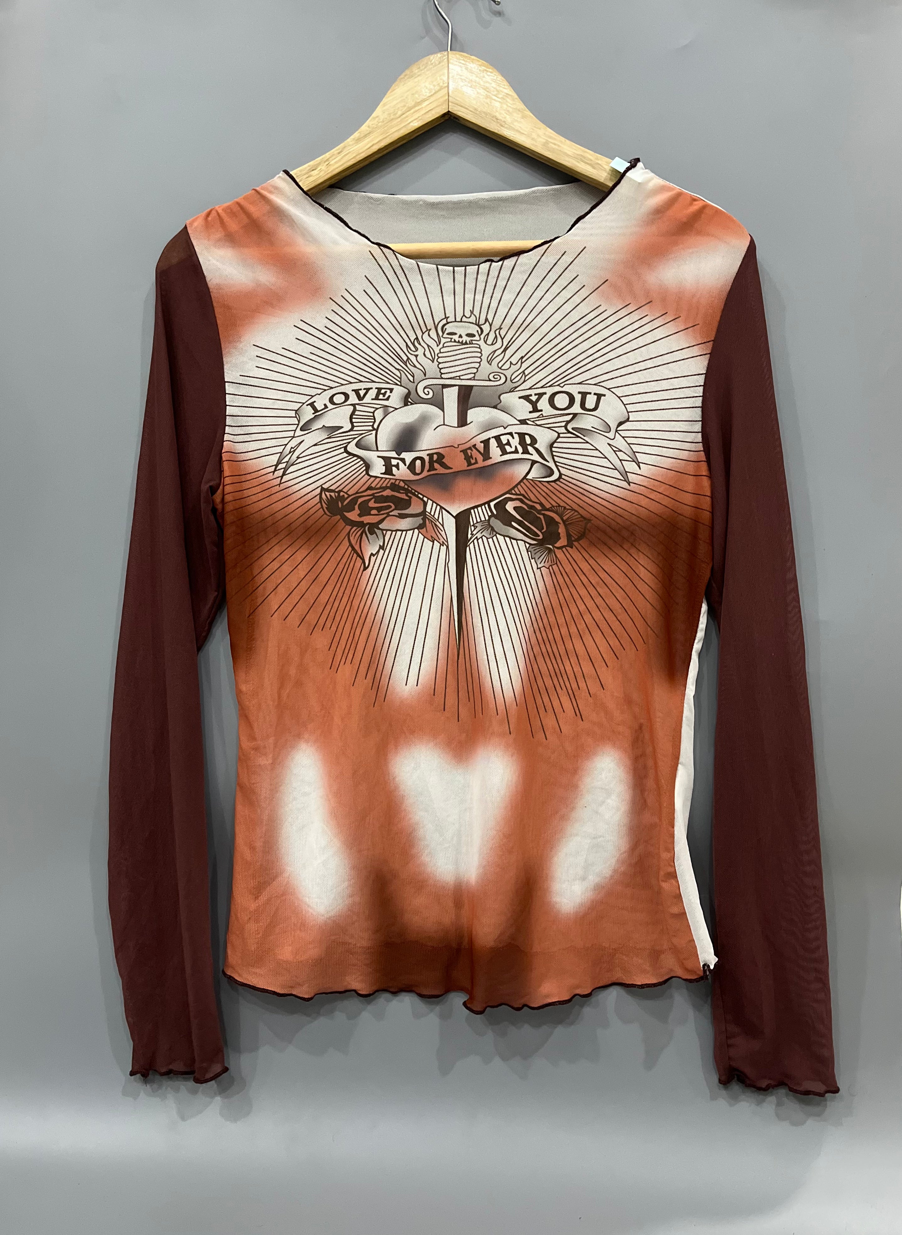 "LOVE YOU FORVER" SHEIN TOP - Thrifty Threads