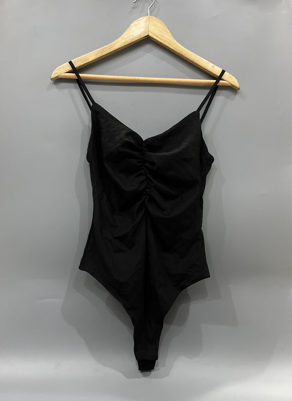 H&M BLACK BODY-SUIT