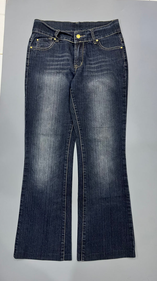 MID-RISE DENIM JEANS