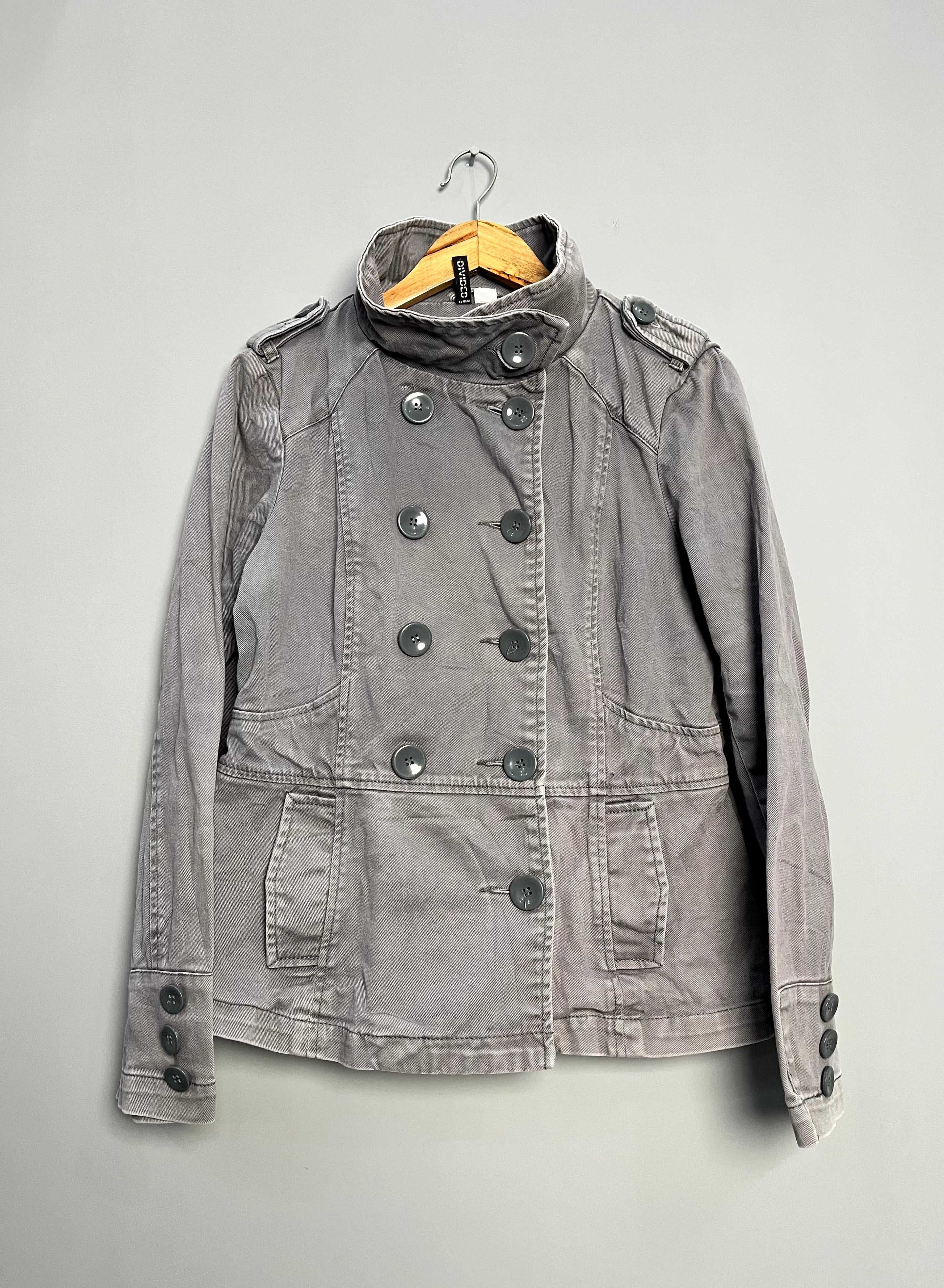 Women's Grey Denim Jacket