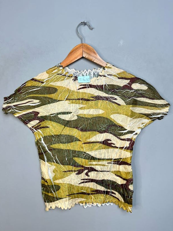 CAMOUFLAGE TOP