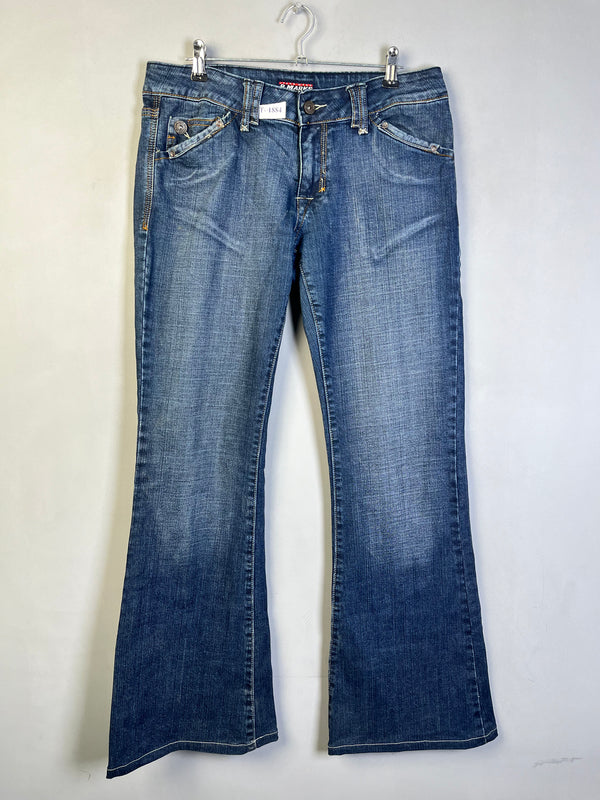 BLUE LIGHT DENIM JEANS - Thrifty Threads