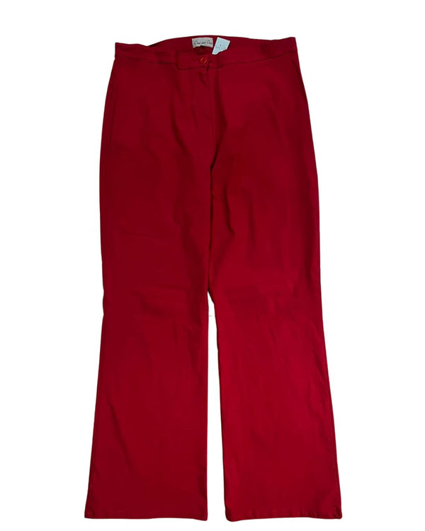 RED OFFICE CORE PANT