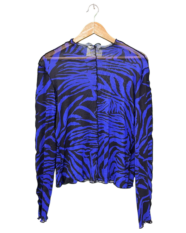 MONKI ZEBRA PRINT TOP