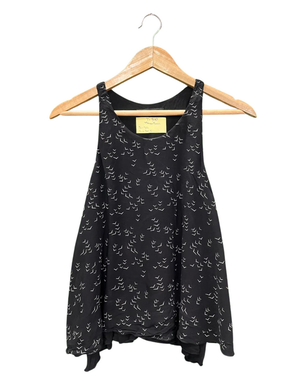 MANGO BLACK TANK TOP