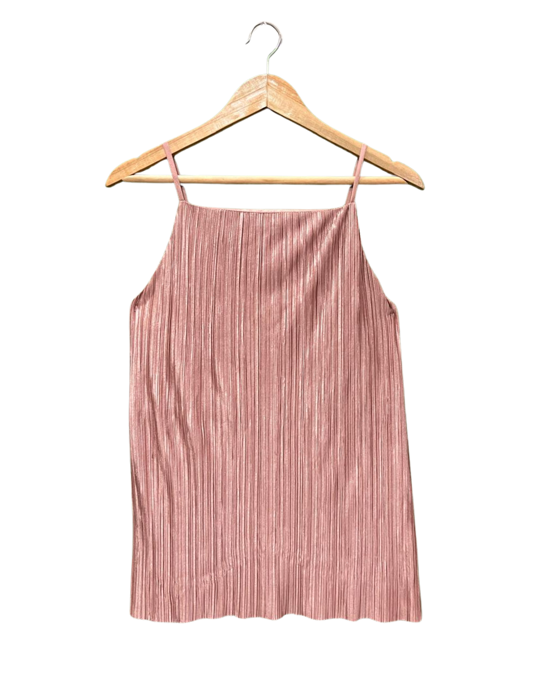 ATMOSPHERE PINK PLEATED TOP