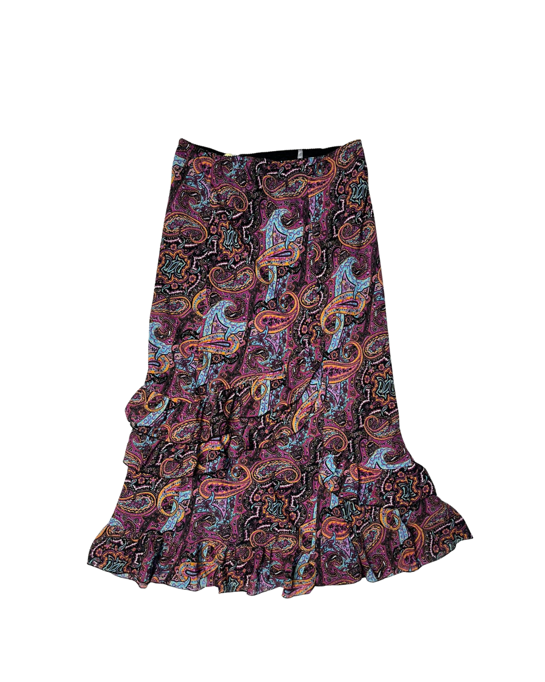 PURPLE RUFFLE SKIRT