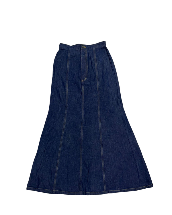 A-LINE DENIM SKIRT