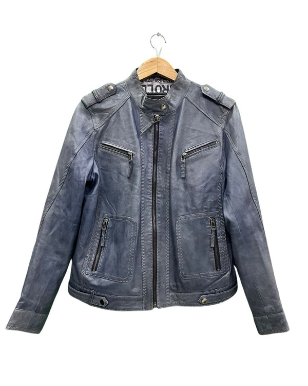 Full-Zip Motorcycle Jacket