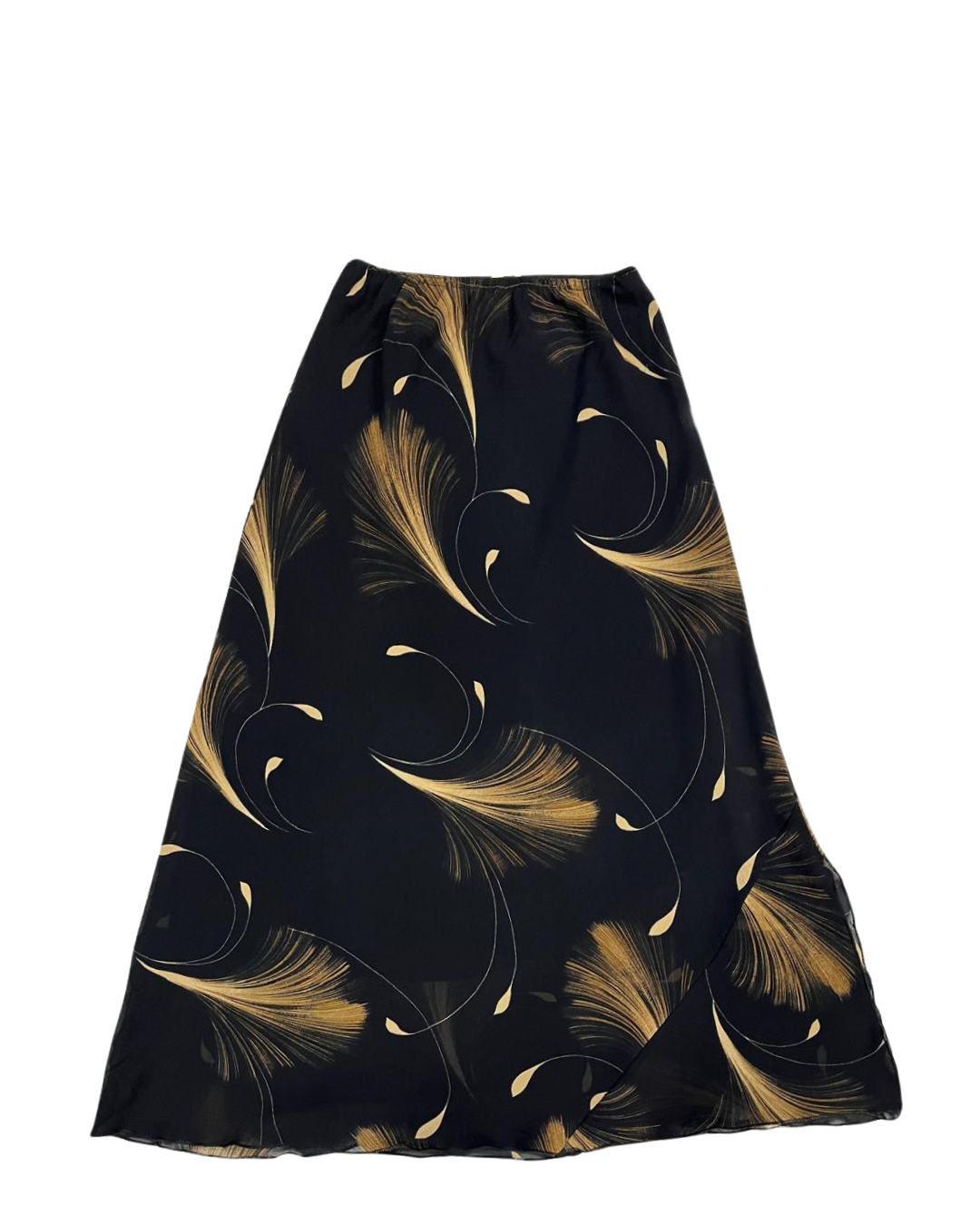 GOLD FEATHERS SKIRT