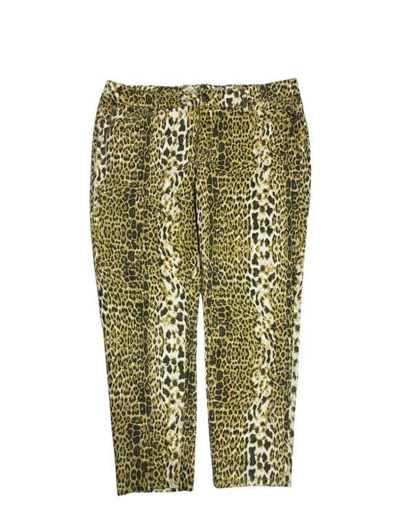 ANIMAL PRINT JEANS