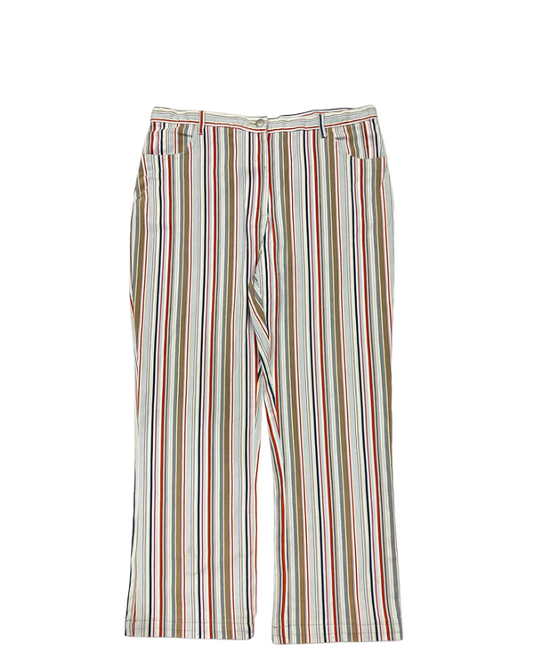 MULTICOLOUR STRIPED JEANS