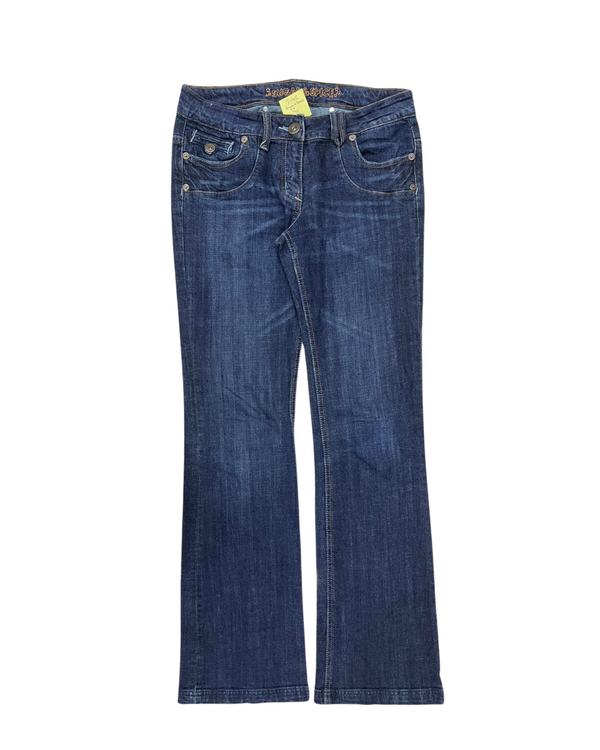 LOW RISE DENIM JEANS