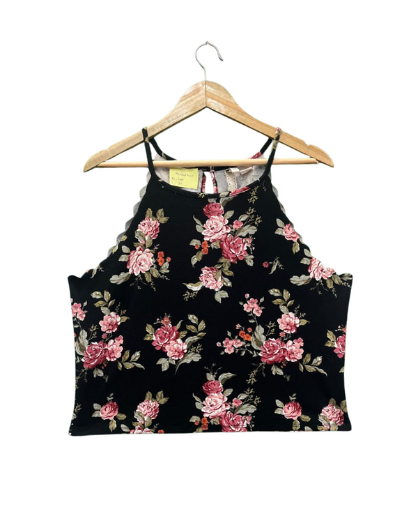 H&M FLORAL PRINT TANK CAMI