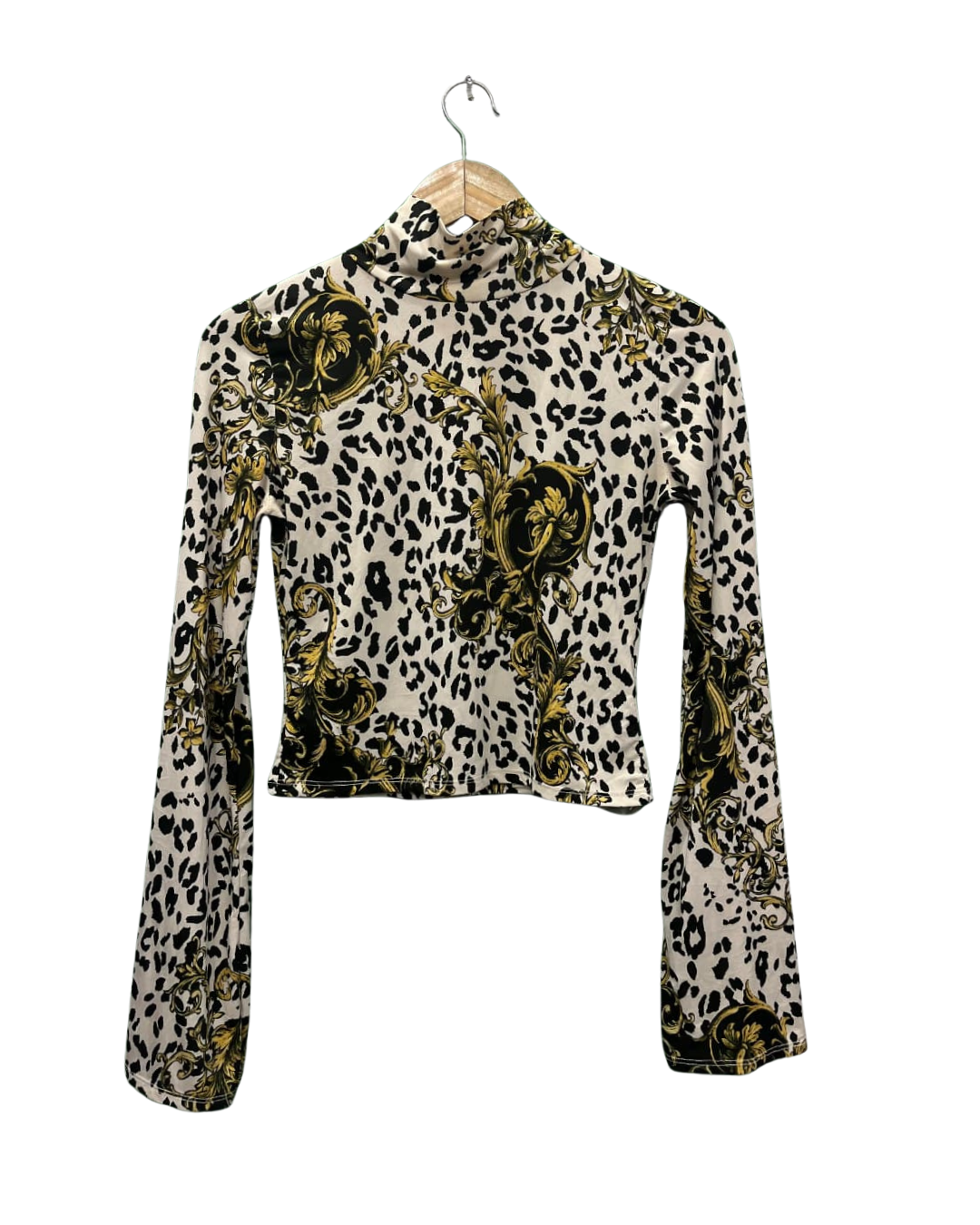 GINA TRICOAT TURTLE-NECK TOP