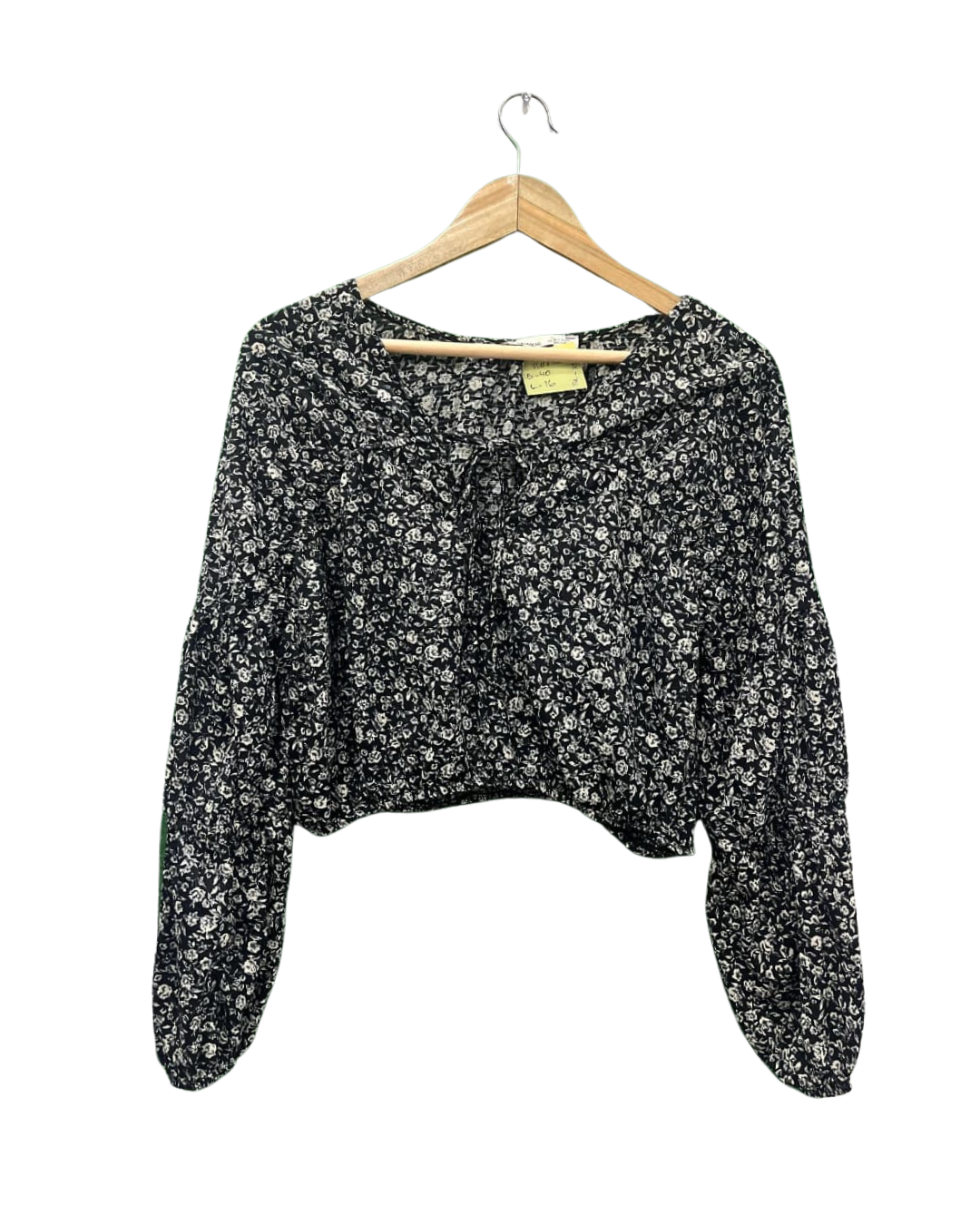 PULL & BEAR FLORAL PRINT TOP