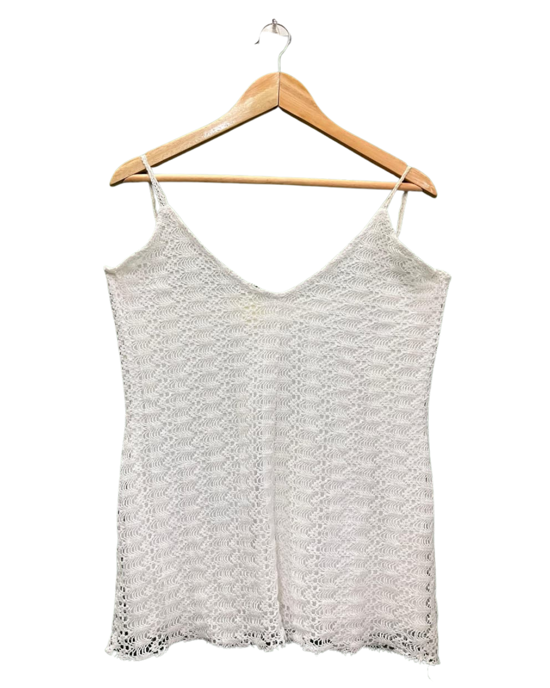 Crochet Lace V-Neck Cami