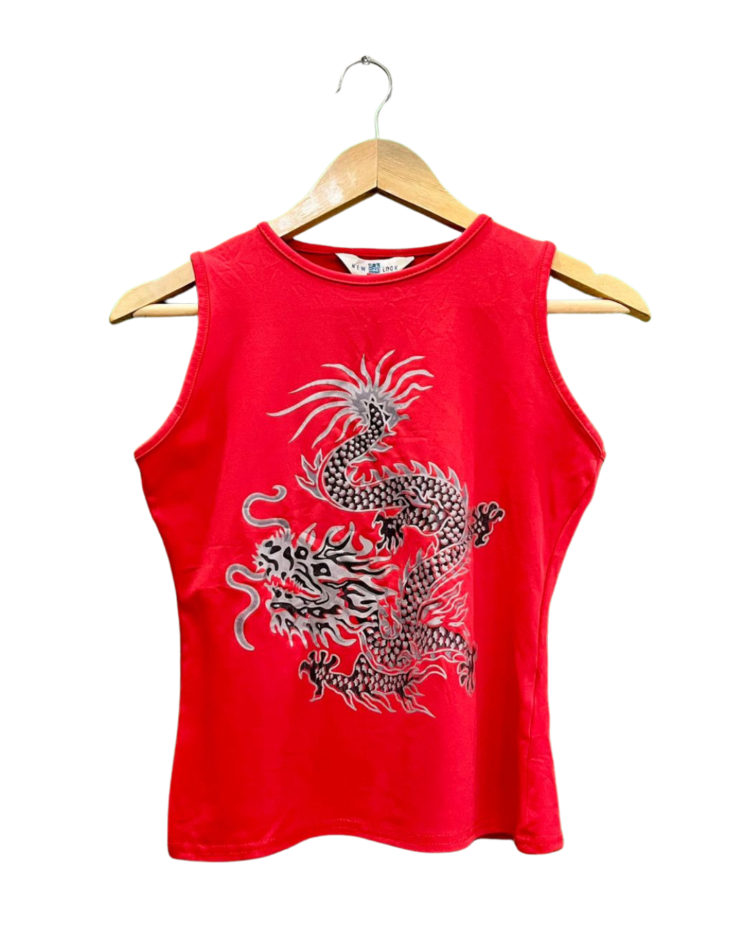 New Look Dragon Print Tank Top