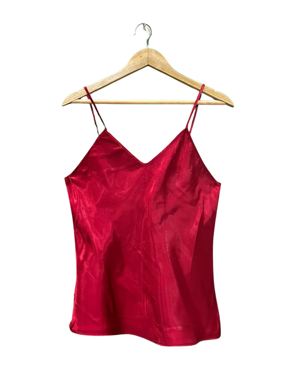 Classic Red Spaghetti Strap Cami